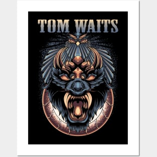 TOM WAITS VTG Posters and Art